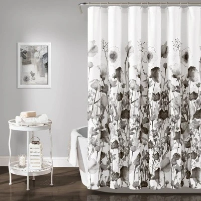 Zuri Flora Shower Curtain - Lush Décor 6 Zuri Flora Shower Curtain - Lush Décor - Image 6