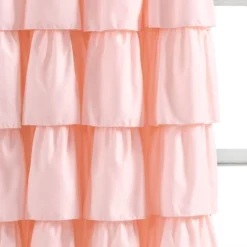 50"x84" Ruffle Light Filtering Window Curtain Panels - Lush Décor -Home Decoration Promotion GUEST 9bb410be 0fe7 474a 8259 aa97479b078a
