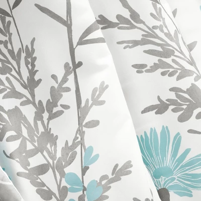 50"x60" Aprile Single Throw Blanket Blue - Lush Décor 3 50"x60" Aprile Single Throw Blanket Blue - Lush Décor - Image 3