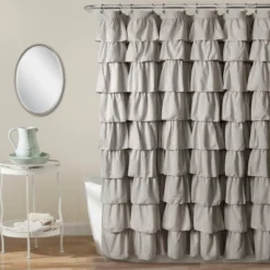 Ruffle Shower Curtain - Lush Décor -Home Decoration Promotion GUEST a3e4740f 197d 4a5e b2ce eb7288369498