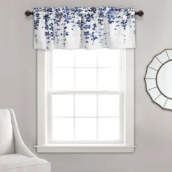 18"x52" Weeping Flower Valance - Lush Décor -Home Decoration Promotion GUEST a6ac0185 8a25 4072 950f ad4bc498444d