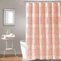 Nova Ruffle Shower Curtain - Lush Décor -Home Decoration Promotion GUEST a8ee1528 d1d4 43df b0e0 8ebc85f0e91f