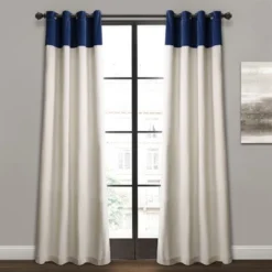 84" X 52" Milo Linen Window Curtain Panels Set - Lush Décor -Home Decoration Promotion GUEST acd3d762 695f 40e9 9d09 a2f37dfcc573