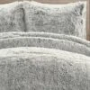 Lush Décor 3pc Emma Cozy Ultra Soft Two Tone Faux Fur Comforter Set