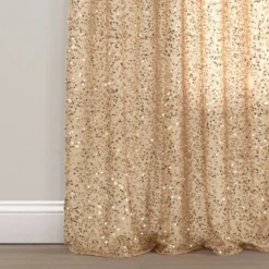 52"x84" Ballgown Glam Sparkle Sequins Window Curtain Panel - Lush Décor -Home Decoration Promotion GUEST b3eaa5dc 670f 410e 8c48 b86003169015