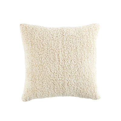 20"x20" Oversize Olivia Faux Shearling Square Throw Pillow - Lush Décor 4 20"x20" Oversize Olivia Faux Shearling Square Throw Pillow - Lush Décor - Image 4