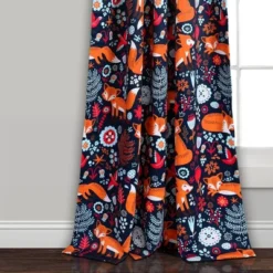 Kids' Pixie Fox Curtain Panels - Lush Décor -Home Decoration Promotion GUEST b70d7aad 49bc 4a0e 8a32 759485704405