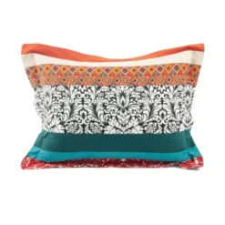 Lush Décor Boho Stripe Reversible Cotton Duvet Cover Set Turquoise/Tangerine -Home Decoration Promotion GUEST b98331f2 19e7 4ddf b6d6 ba363acadecb