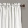Set Of 2 Aprile Light Filtering Window Curtain Panels - Lush Décor