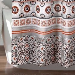 Nesco Stripe Shower Curtain Navy - Lush Décor 6 Nesco Stripe Shower Curtain Navy - Lush Décor -Home Decoration Promotion GUEST c126e84d ec02 48f4 8d35 b514c8bb40aa