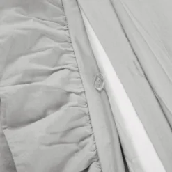 Lush Décor 3pc Full/Queen Reyna 100% Cotton Duvet Cover Set Light Gray -Home Decoration Promotion GUEST c2a16d99 9656 451e b544 5d36afa76cad