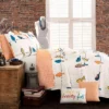 7pc Rowley Birds Quilt Set - Lush Décor