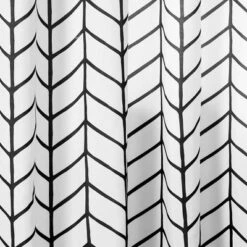 Set Of 2 (84"x52") Calia Chevron Geo Window Curtain Panels - Lush Décor -Home Decoration Promotion GUEST c5d8df1d c8e6 4ece bcc3 aedaff1f762d