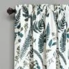 Set Of 2 Devonia Allover Light Filtering Window Curtain Panels - Lush Décor