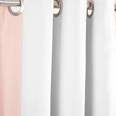 40"x84" Kids' Block Border 100% Lined Grommet Blackout Single Window Curtain Panel - Lush Décor 1 40"x84" Kids' Block Border 100% Lined Grommet Blackout Single Window Curtain Panel - Lush Décor