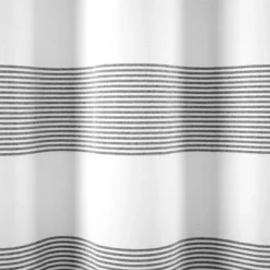 72"x72" Boho Tassel Striped Yarn Dyed Eco Friendly Recycled Cotton Shower Curtain - Lush Décor -Home Decoration Promotion GUEST d064ba32 3d2b 4894 890e f2f1f602fc4e