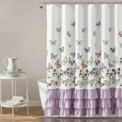 Kids' Flutter Butterfly Shower Curtain - Lush Décor 10 Kids' Flutter Butterfly Shower Curtain - Lush Décor -Home Decoration Promotion GUEST d289e413 3cc3 4a16 9e5b 48e6988d587e