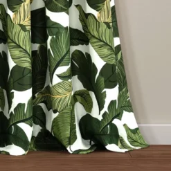 Set Of 2 Tropical Paradise Window Curtain Panels Green - Lush Décor -Home Decoration Promotion GUEST d44c8116 2d2f 4e46 aa12 784be56e435f