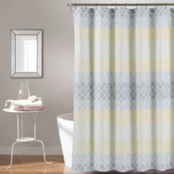 72"x72" Medallion Ombre Shower Curtain - Lush Décor -Home Decoration Promotion GUEST d5137d79 2a2b 4d72 b495 aae355f96b26