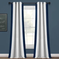 40"x84" Kids' Block Border 100% Lined Grommet Blackout Single Window Curtain Panel - Lush Décor 19 40"x84" Kids' Block Border 100% Lined Grommet Blackout Single Window Curtain Panel - Lush Décor -Home Decoration Promotion GUEST d5a8b37d 52f7 4b4c ae8f b08a1b3e12ff