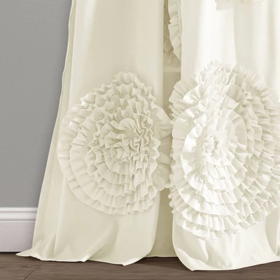 Serena Window Curtain (84"x54") - Lush Décor 3 Serena Window Curtain (84"x54") - Lush Décor - Image 3