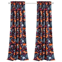 Kids' Pixie Fox Curtain Panels - Lush Décor -Home Decoration Promotion GUEST d8df18e6 e0ca 41a8 b955 4bf5c9d5eb6a