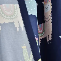 52"x84" Make A Wish Southwest Llama Cactus Window Curtain Panels Set - Lush Décor -Home Decoration Promotion GUEST ded7c023 2efd 42ee a2b1 4ab8f6b9e60d