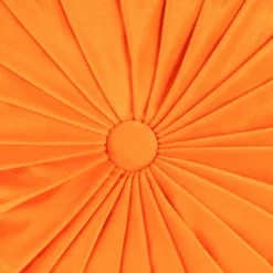 Velvet Round Throw Pillow - Lush Décor