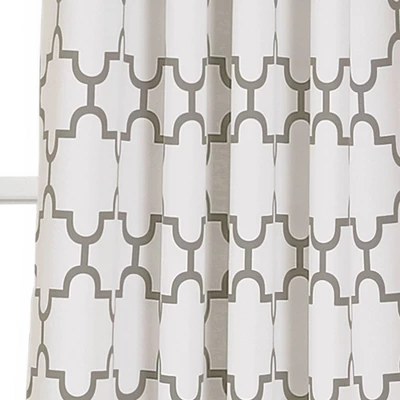 Set Of 2 Bellagio Light Filtering Window Curtain Panels - Lush Décor 2 Set Of 2 Bellagio Light Filtering Window Curtain Panels - Lush Décor - Image 2