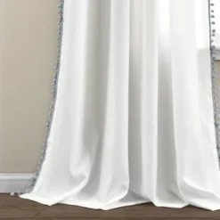 Pom Pom Window Curtain Panel - Lush Décor -Home Decoration Promotion GUEST e8cc613d ae6f 4bc1 95cf bc87afc546b5