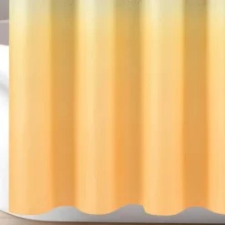 72"x72" Glitter Ombre Metallic Print Single Shower Curtain Yellow/Gray - Lush Décor -Home Decoration Promotion GUEST ea973ae9 859e 4115 b4a4 ea244d3e0227