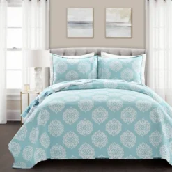 3pc Leah Quilt Set - Lush Décor -Home Decoration Promotion GUEST ed6affea 5fb2 4349 bfd6 b684aa044124