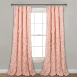 84"x52" Ravello Pintuck Window Curtain Panel - Lush Décor -Home Decoration Promotion GUEST f0e9a55c 6b58 4c69 90bc f8942417d80c