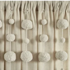 Boho Pom Pom Tassel Linen Window Curtain Panel - Lush Décor -Home Decoration Promotion GUEST f325f41b 4cf0 495f 998a 75252a28a25e