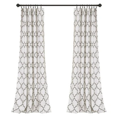 Set Of 2 Bellagio Light Filtering Window Curtain Panels - Lush Décor 4 Set Of 2 Bellagio Light Filtering Window Curtain Panels - Lush Décor - Image 4