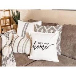 20"x20" Oversize Adelyn Family-Friendly Square Throw Pillow Cover - Lush Décor -Home Decoration Promotion GUEST ff3e6f61 a318 4fb2 91e0 e8b32426e3fd